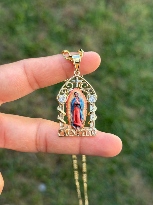 Virgencita Te Amo Necklace