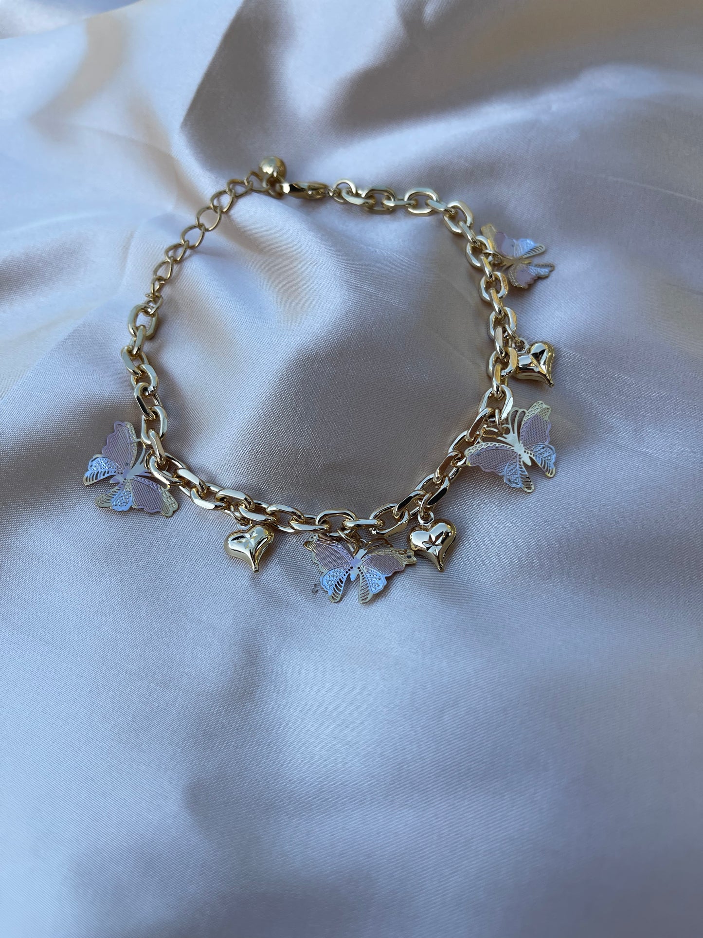 Butterfly Heart Bracelet